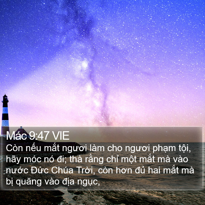 Mác 9:47 VIE Bible Study