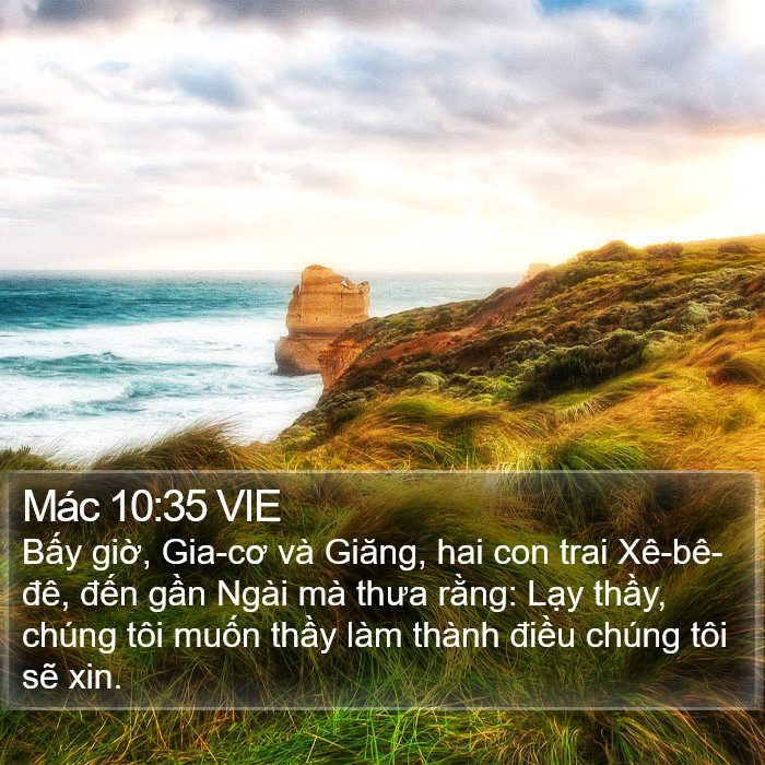 Mác 10:35 VIE Bible Study