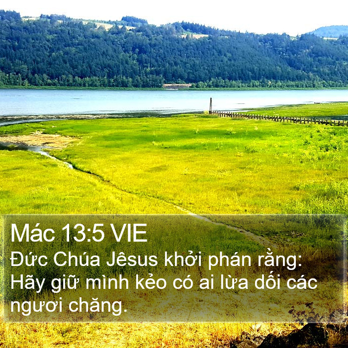 Mác 13:5 VIE Bible Study