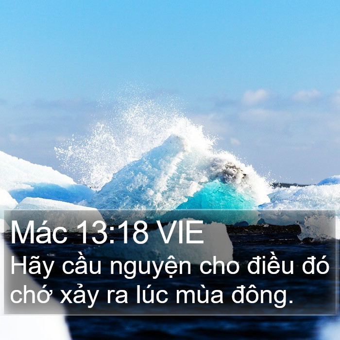 Mác 13:18 VIE Bible Study