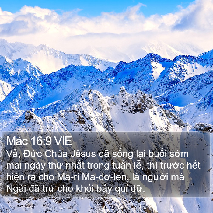 Mác 16:9 VIE Bible Study