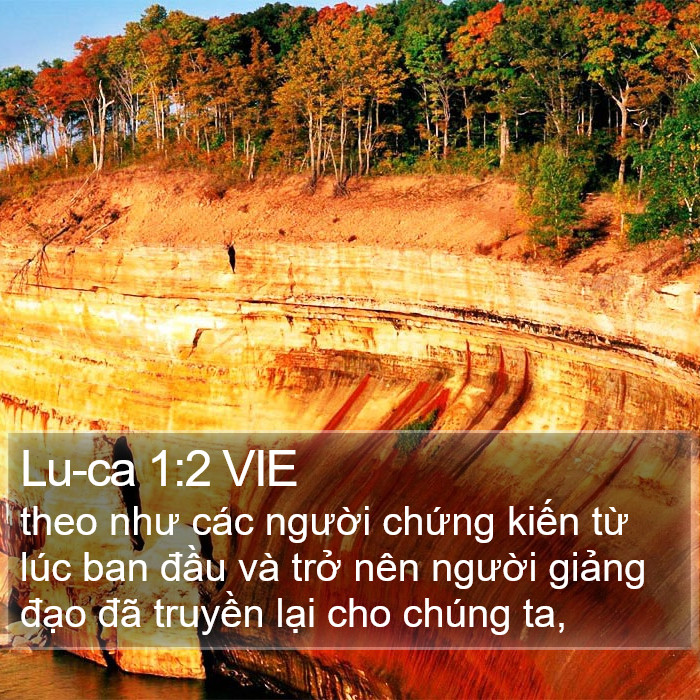 Lu-ca 1:2 VIE Bible Study