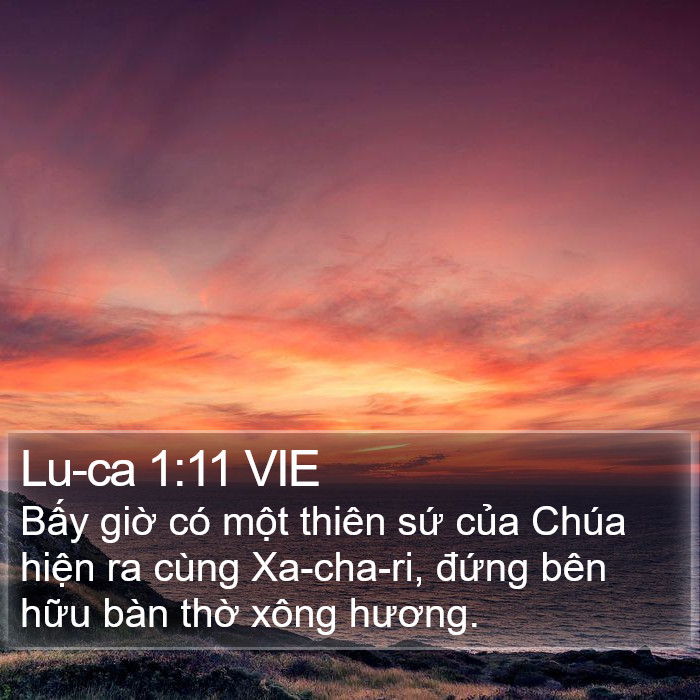 Lu-ca 1:11 VIE Bible Study