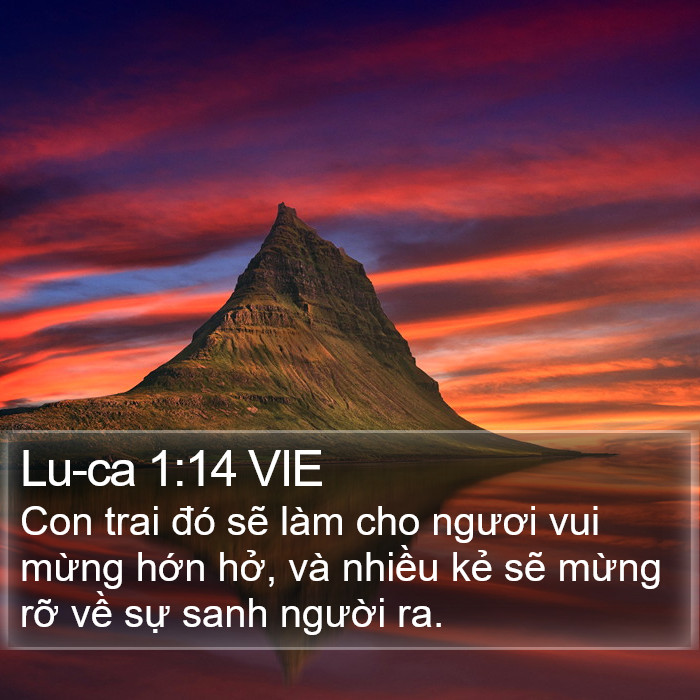 Lu-ca 1:14 VIE Bible Study