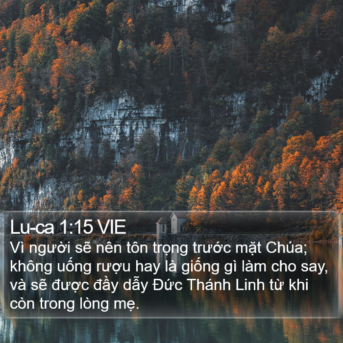 Lu-ca 1:15 VIE Bible Study