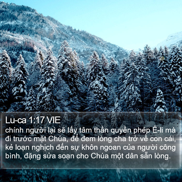 Lu-ca 1:17 VIE Bible Study