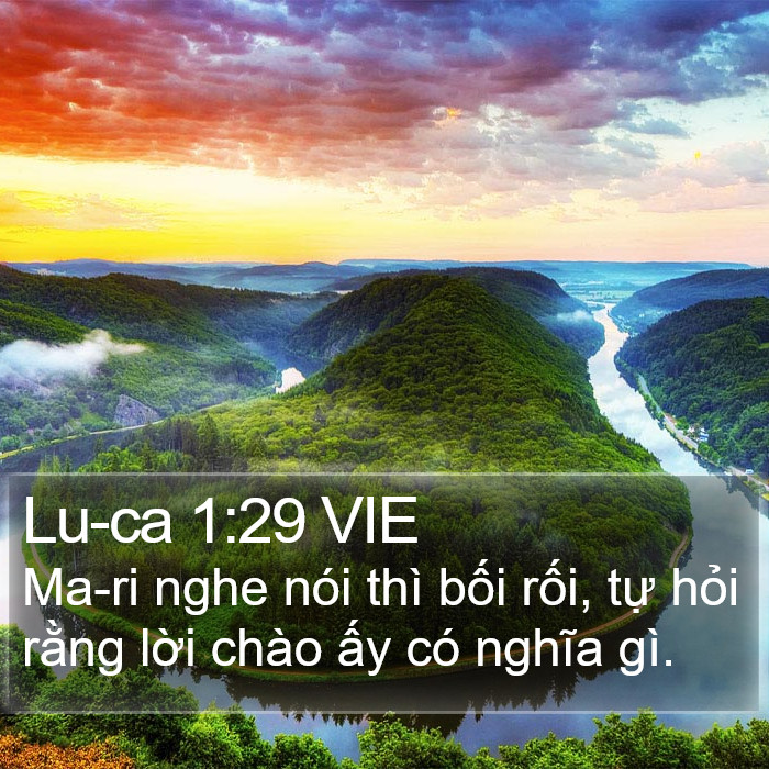 Lu-ca 1:29 VIE Bible Study