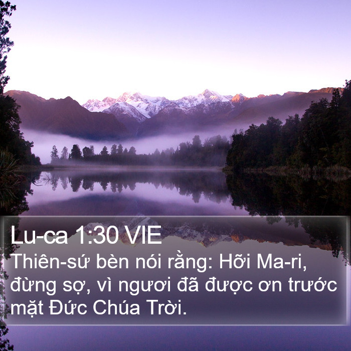 Lu-ca 1:30 VIE Bible Study