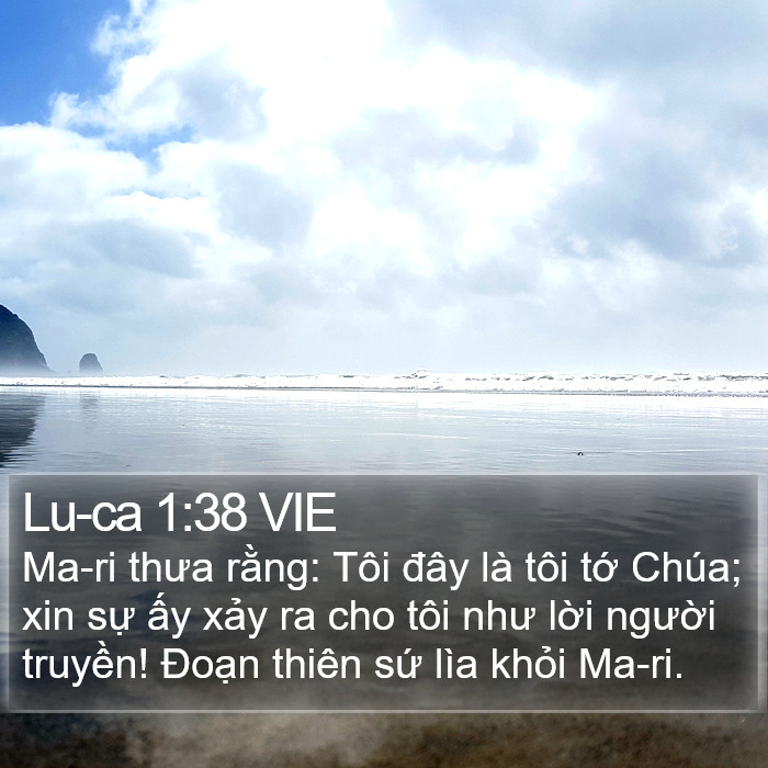 Lu-ca 1:38 VIE Bible Study