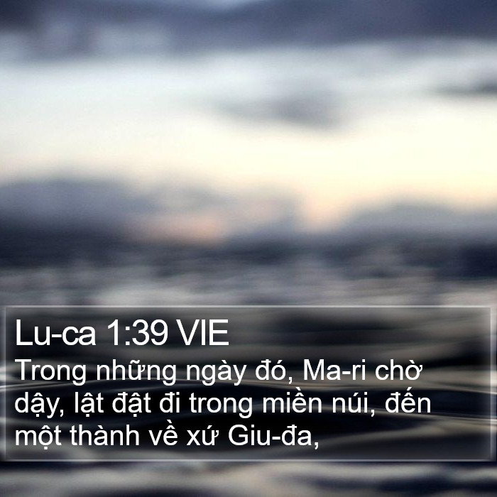 Lu-ca 1:39 VIE Bible Study