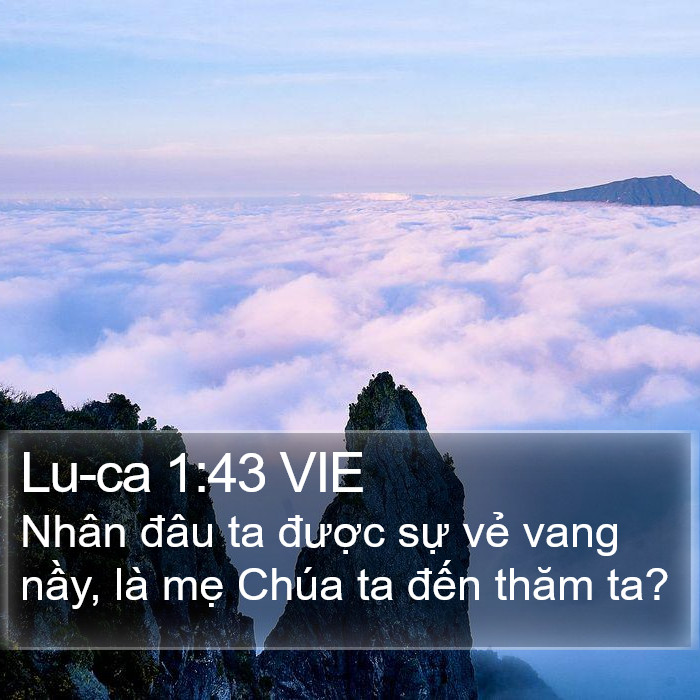 Lu-ca 1:43 VIE Bible Study