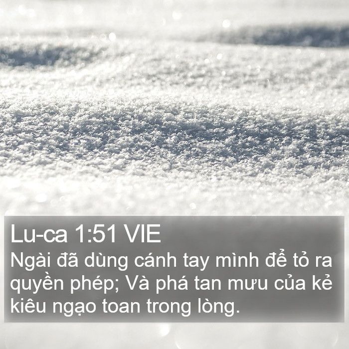 Lu-ca 1:51 VIE Bible Study