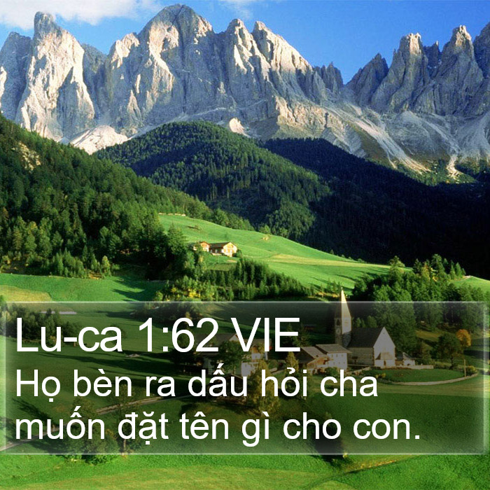 Lu-ca 1:62 VIE Bible Study