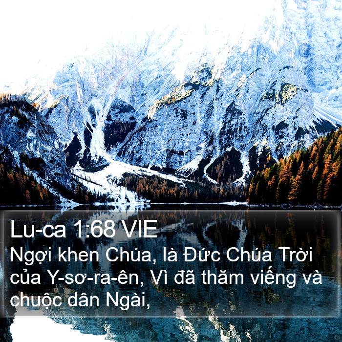 Lu-ca 1:68 VIE Bible Study