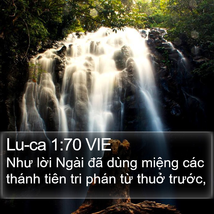 Lu-ca 1:70 VIE Bible Study