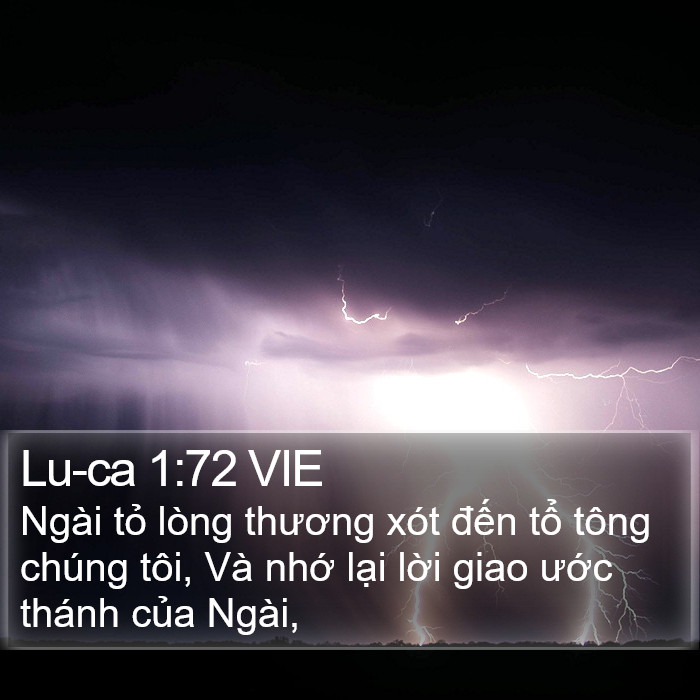 Lu-ca 1:72 VIE Bible Study