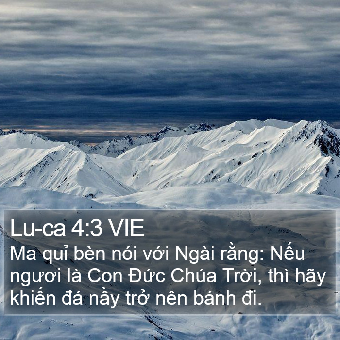 Lu-ca 4:3 VIE Bible Study
