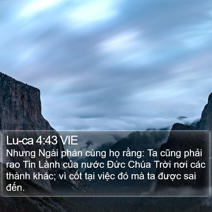 Lu-ca 4:43 VIE Bible Study