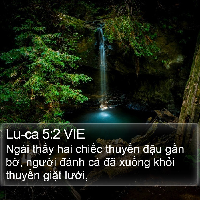 Lu-ca 5:2 VIE Bible Study