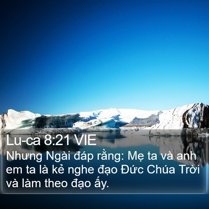 Lu-ca 8:21 VIE Bible Study