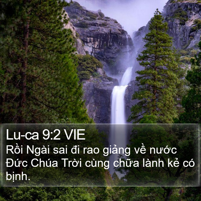 Lu-ca 9:2 VIE Bible Study