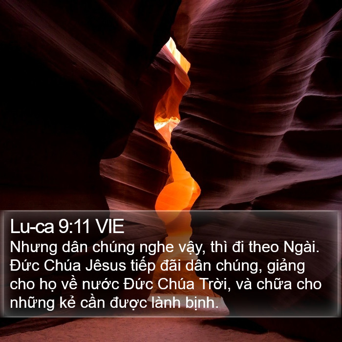 Lu-ca 9:11 VIE Bible Study