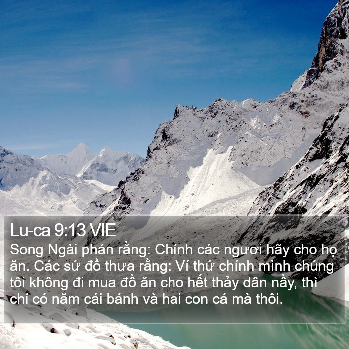 Lu-ca 9:13 VIE Bible Study