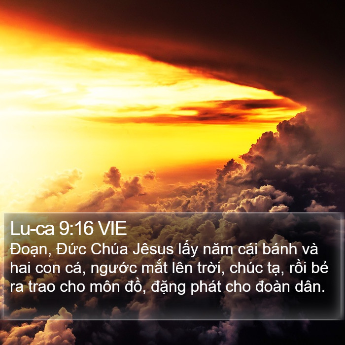 Lu-ca 9:16 VIE Bible Study