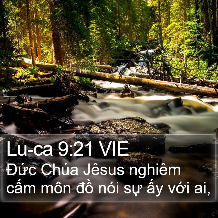 Lu-ca 9:21 VIE Bible Study