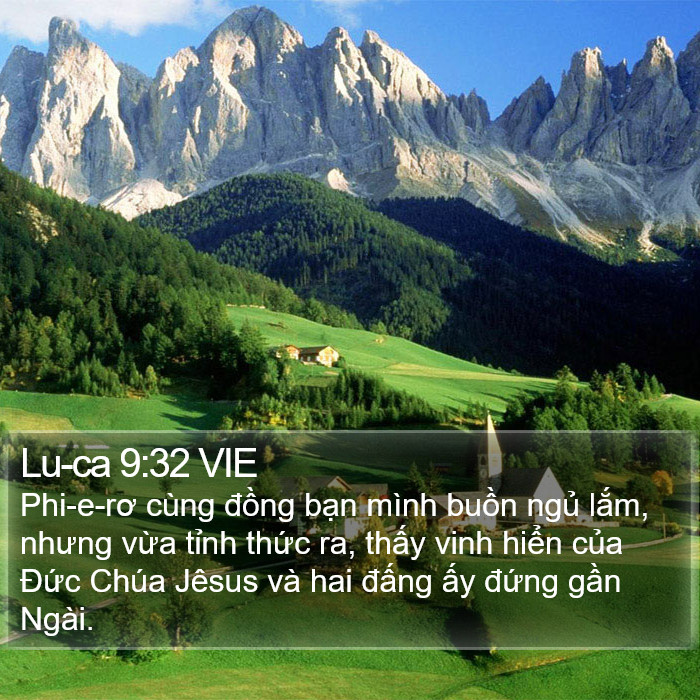 Lu-ca 9:32 VIE Bible Study