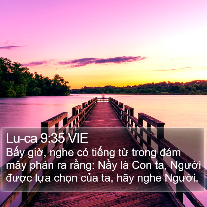 Lu-ca 9:35 VIE Bible Study