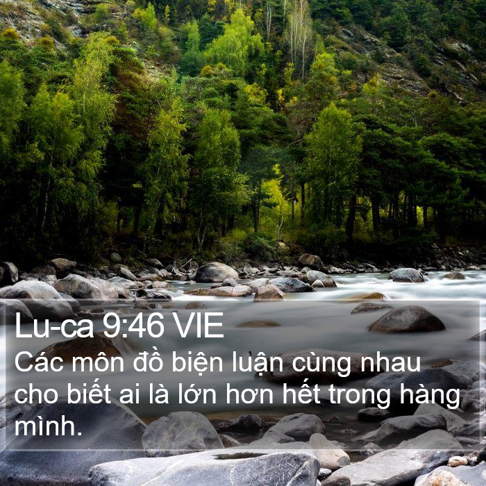 Lu-ca 9:46 VIE Bible Study