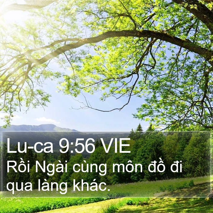 Lu-ca 9:56 VIE Bible Study