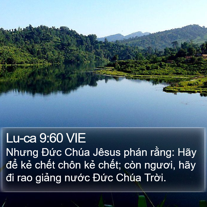 Lu-ca 9:60 VIE Bible Study