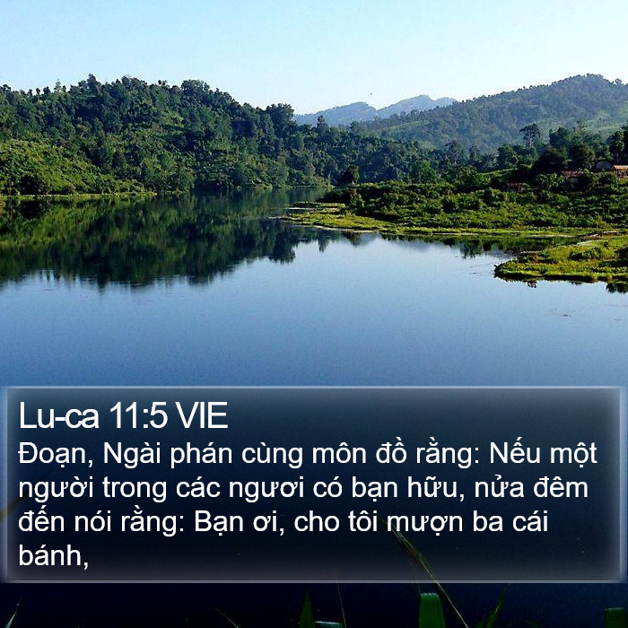 Lu-ca 11:5 VIE Bible Study