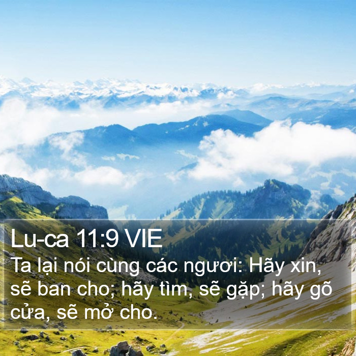Lu-ca 11:9 VIE Bible Study