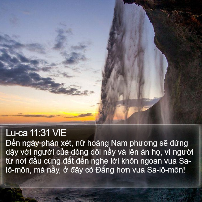 Lu-ca 11:31 VIE Bible Study