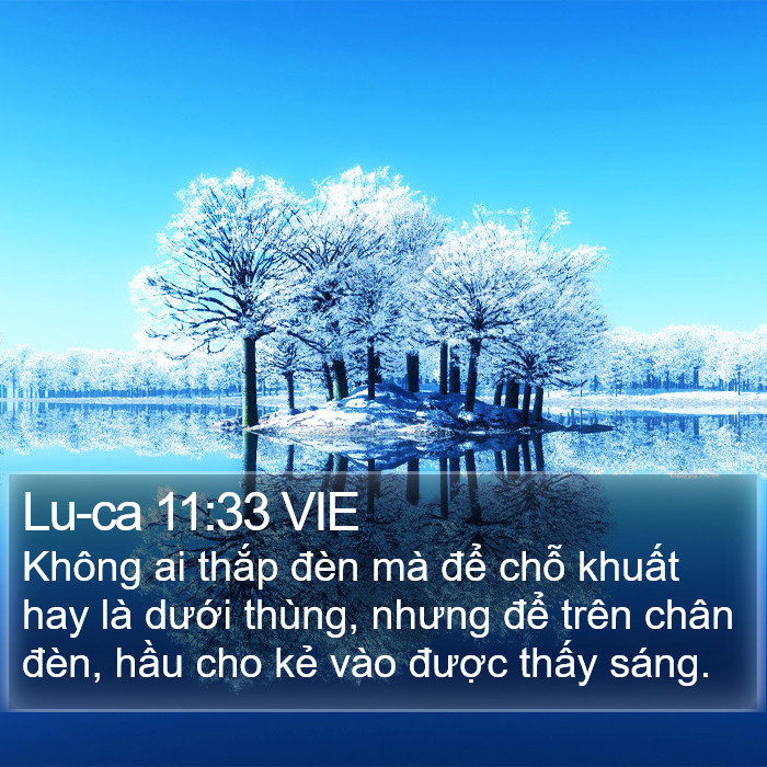 Lu-ca 11:33 VIE Bible Study