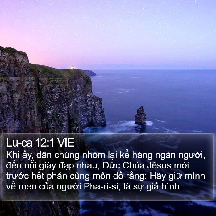 Lu-ca 12:1 VIE Bible Study