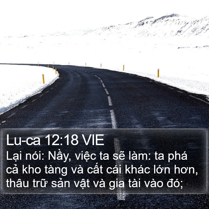 Lu-ca 12:18 VIE Bible Study