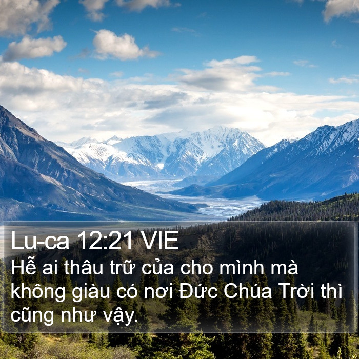 Lu-ca 12:21 VIE Bible Study