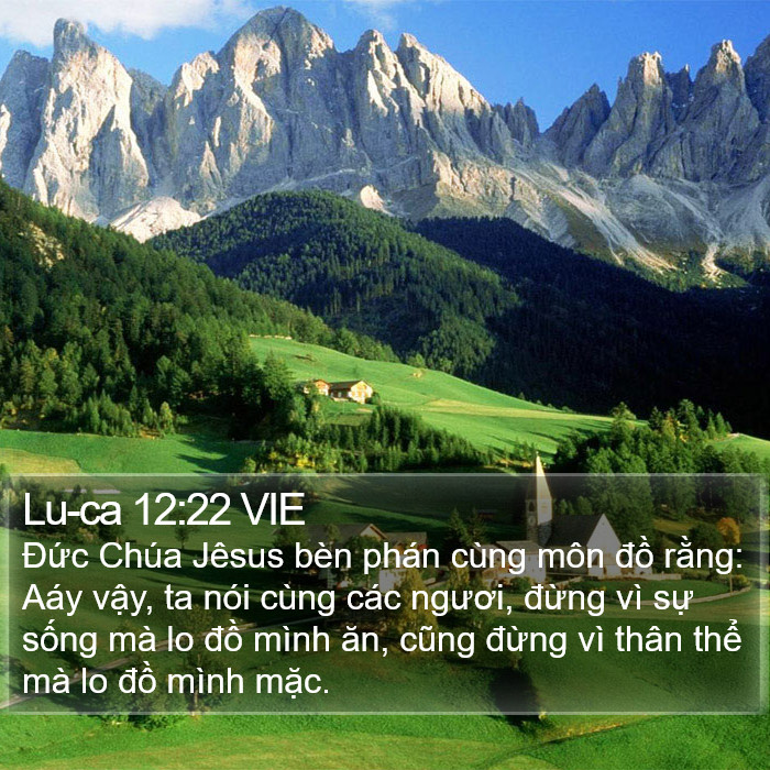 Lu-ca 12:22 VIE Bible Study