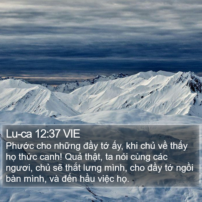 Lu-ca 12:37 VIE Bible Study