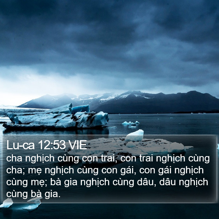 Lu-ca 12:53 VIE Bible Study