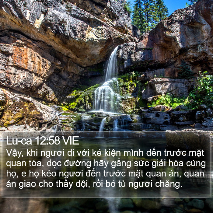 Lu-ca 12:58 VIE Bible Study