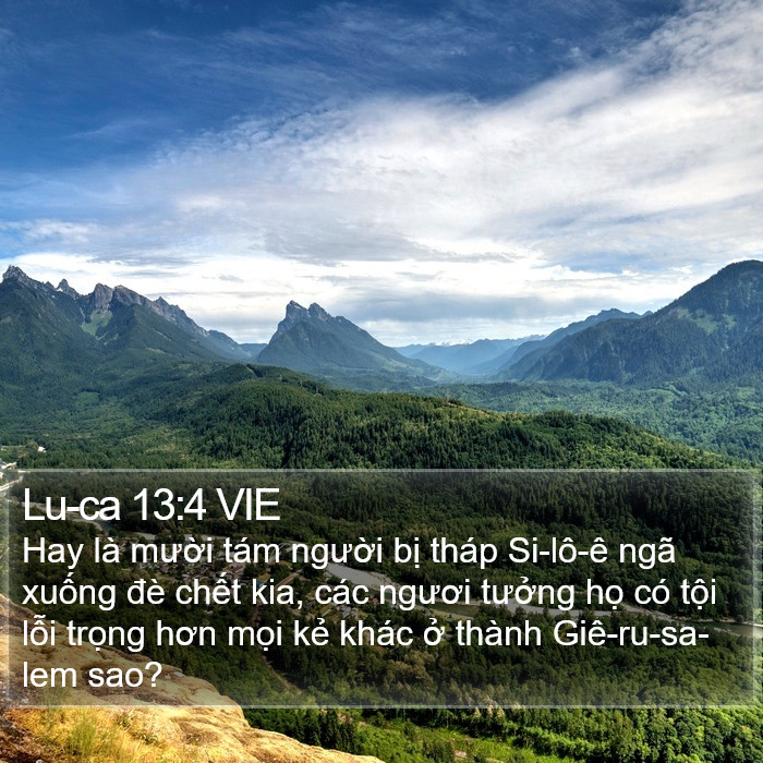 Lu-ca 13:4 VIE Bible Study