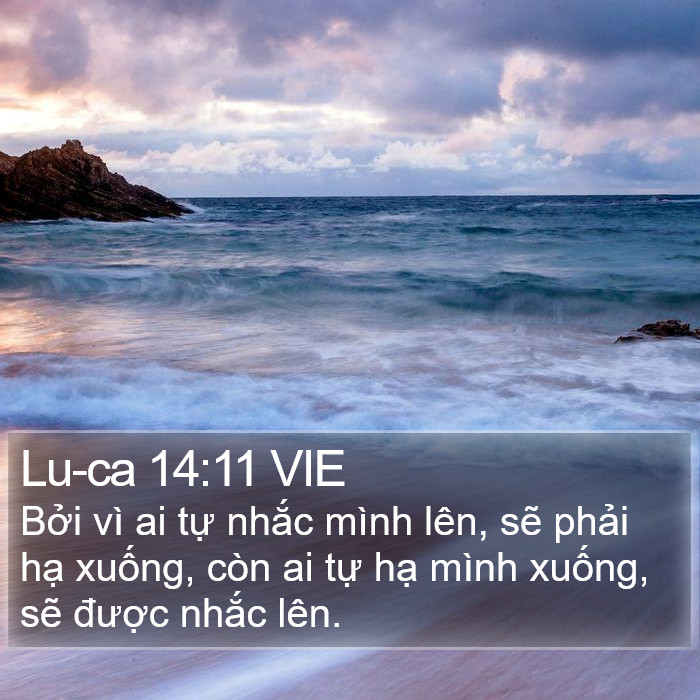 Lu-ca 14:11 VIE Bible Study