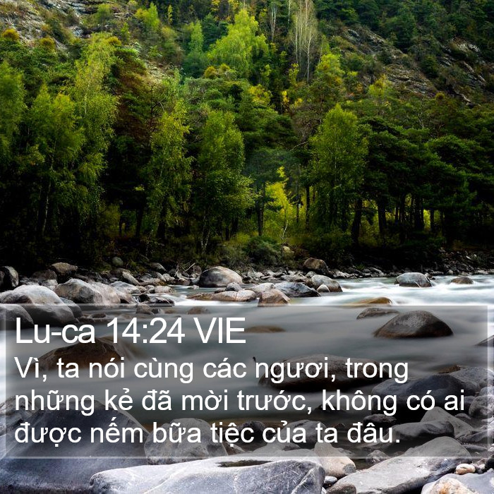 Lu-ca 14:24 VIE Bible Study