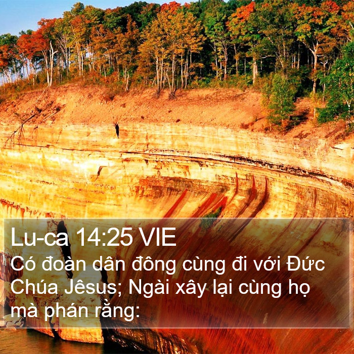 Lu-ca 14:25 VIE Bible Study