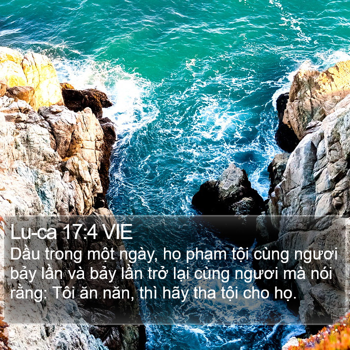 Lu-ca 17:4 VIE Bible Study